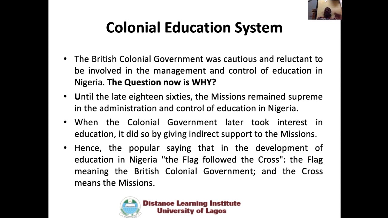 Dr. Martha Amadi. EDM 122 - Introduction to Pre-Colonial Education Policies in Nigeria