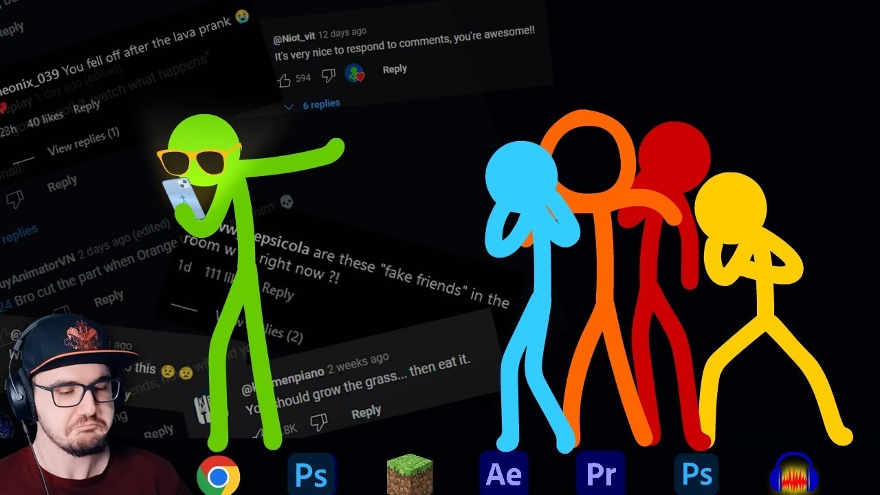 Анимация против ЗЕЛЕНОГО? ► IS GREEN OKAY!? – Influencer Arc Ep. 2 | Реакция