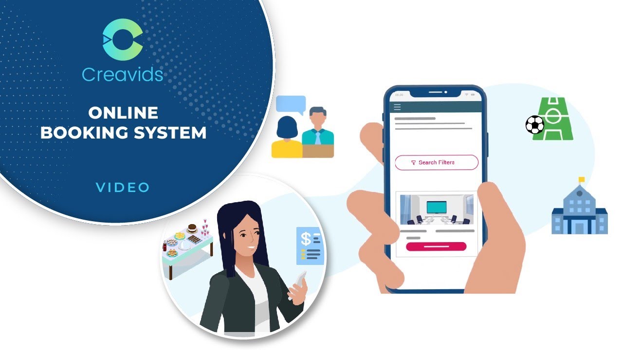 Online Booking System Video | Mobile App Explainer Video for Online Booking Technology