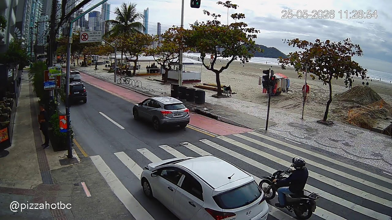 Balneário Camboriú ao vivo - Avenida Atlântica