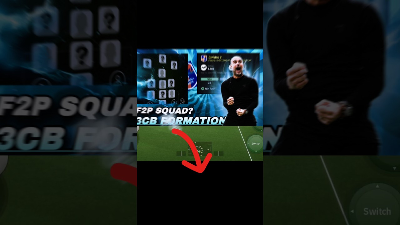 3CB IN F2P🔥#efootball #gaming #shorts