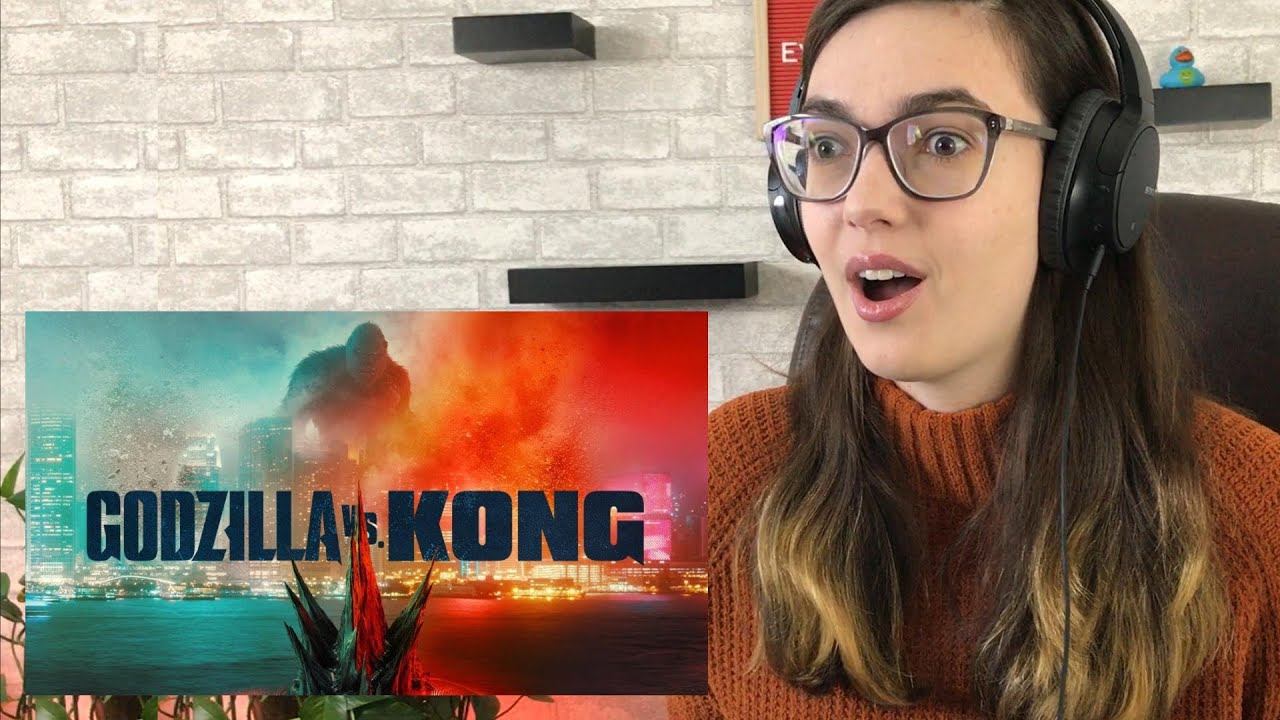 ALEXA REACTS to GODZILLA VS KONG Trailer | Adam Wingard | Alexander Skarsgård | Millie Bobby Brown