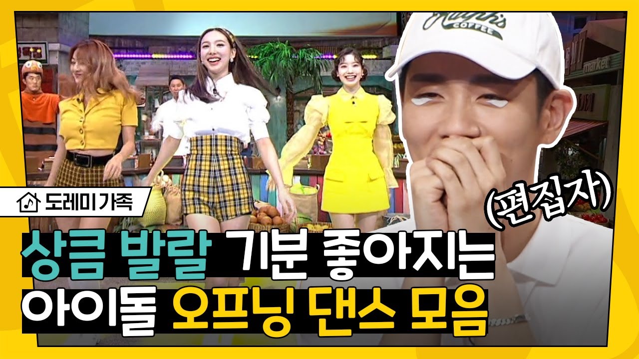 [#도레미가족] 덕업일치 편집자 oO(잔정 많은 나,,오늘도 최애 11명 적립) 광대승천 아이돌 오프닝 모음│#놀라운토요일 Amazing Saturday