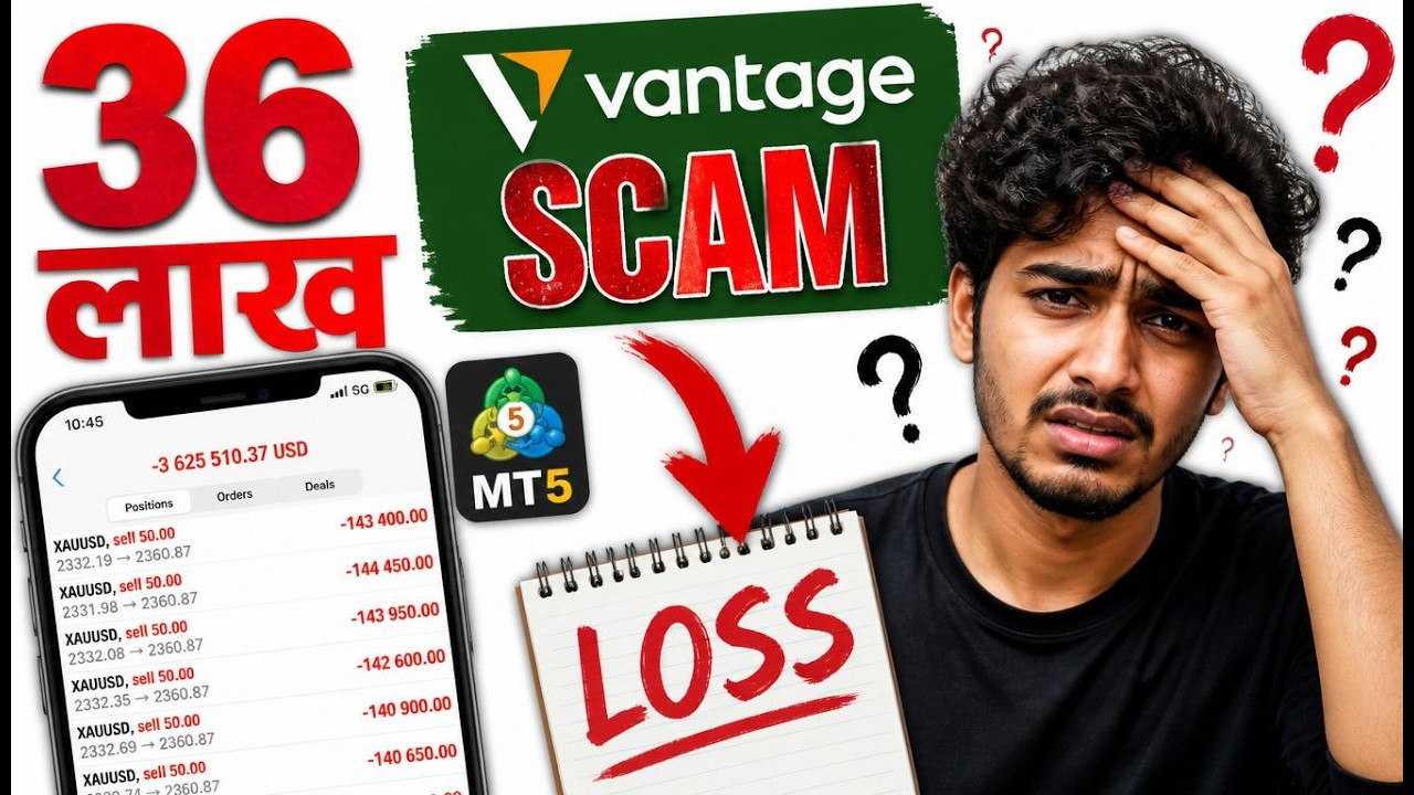 Vantage broker SCAM Exposed 2026 Part 4😱@TradeDangal