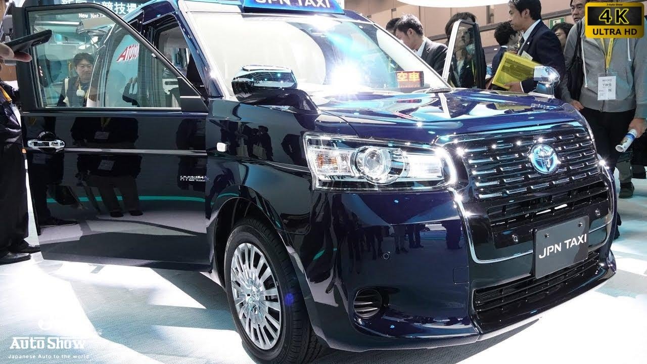 (4K)TOYOTA JPN TAXI LPG for TOKYO OLINPIC トヨタ次世代タクシー・ジャパンタクシー - 東京モーターショー2017