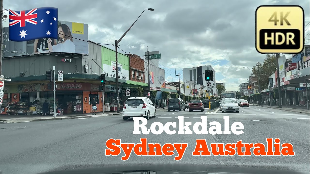 Sydney Australia [4K HDR City Suburbs  Driving Tour ] Rockdale To O'Riordan Street Alexandria