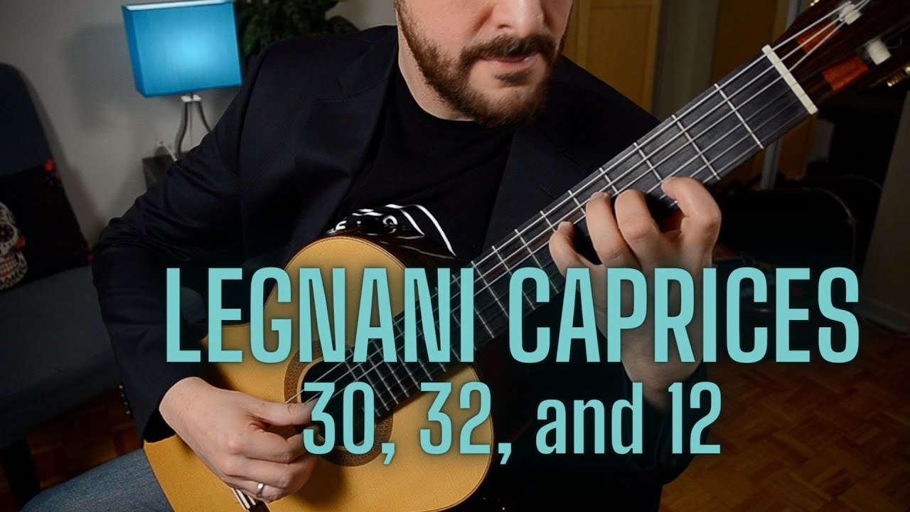 Legnani Caprices Nos. 30, 32, and 12