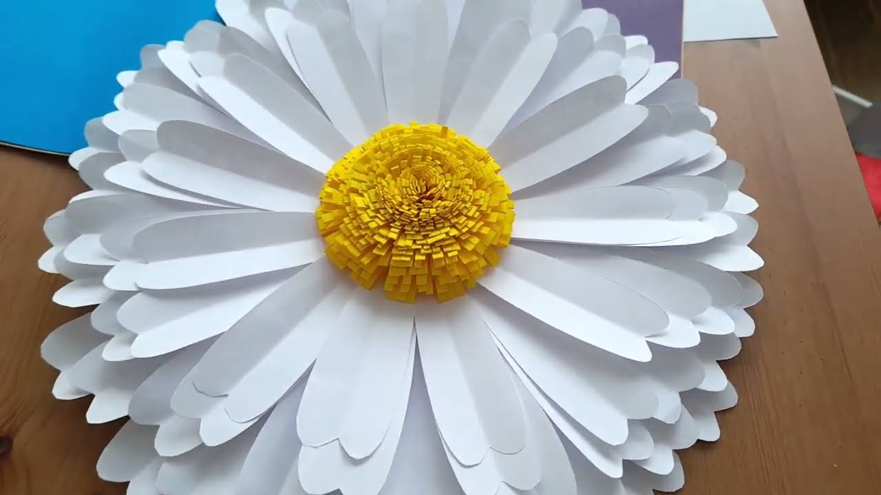 🔥РОМАШКА из бумаги своими руками DIY