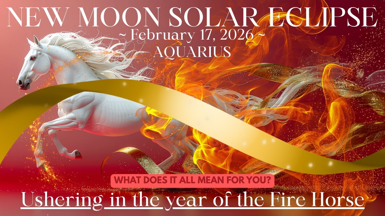 NEW MOON SOLAR ECLIPSE & MID FEBRUARY ENERGIES