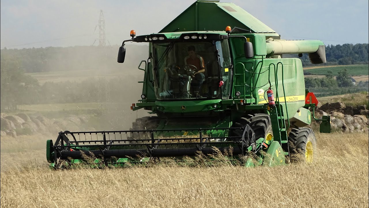 Żniwa 2016 - John Deere W540 WANICKI AGRO Usługi