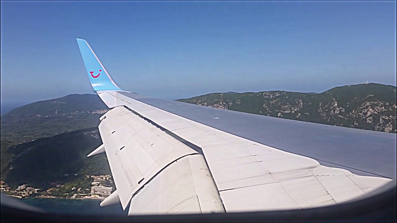 Thomson B757-200 Smooth Landing At Corfu