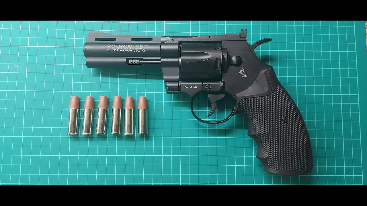 Пневматический пистолет Colt Python 357 от Cybergun