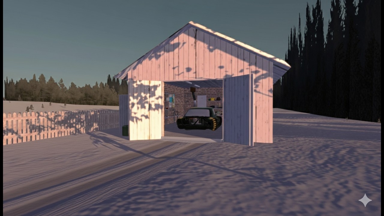 Country garage  My Winter Car mod #2