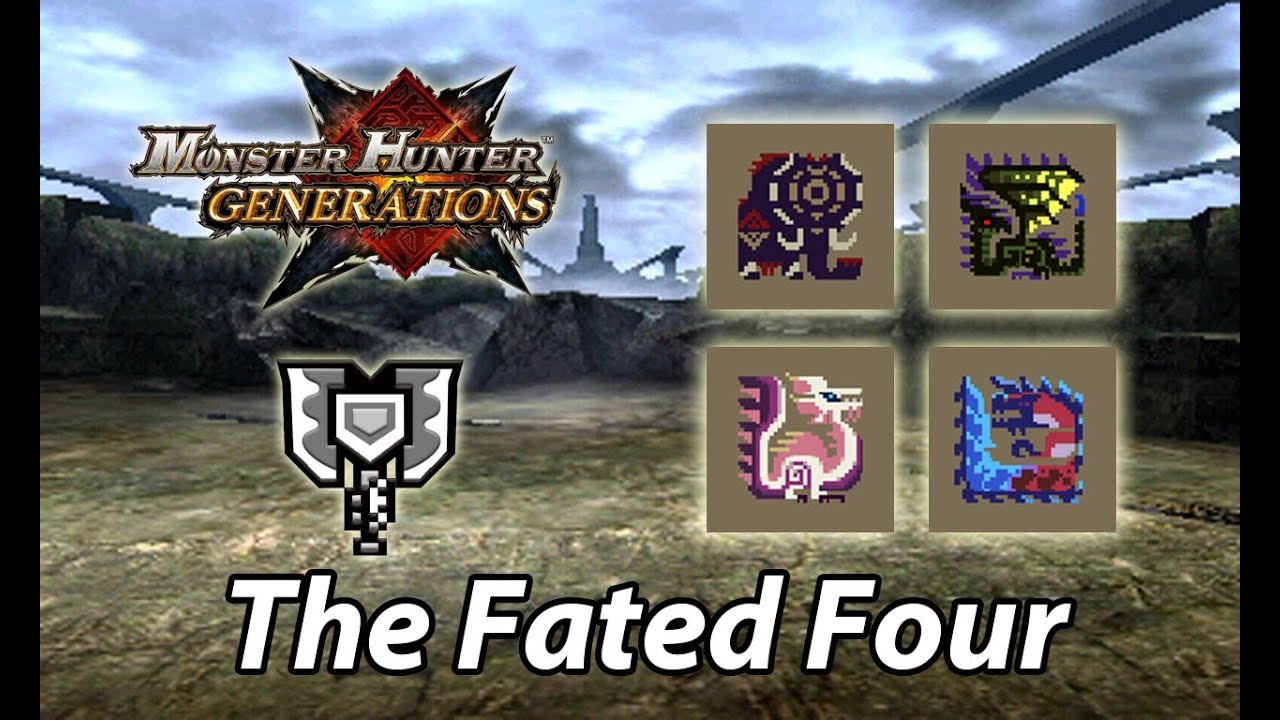 [MHGen] 6★ Village | The Fated Four (Striker Charge Blade | Lowrank equipment) - 11'03