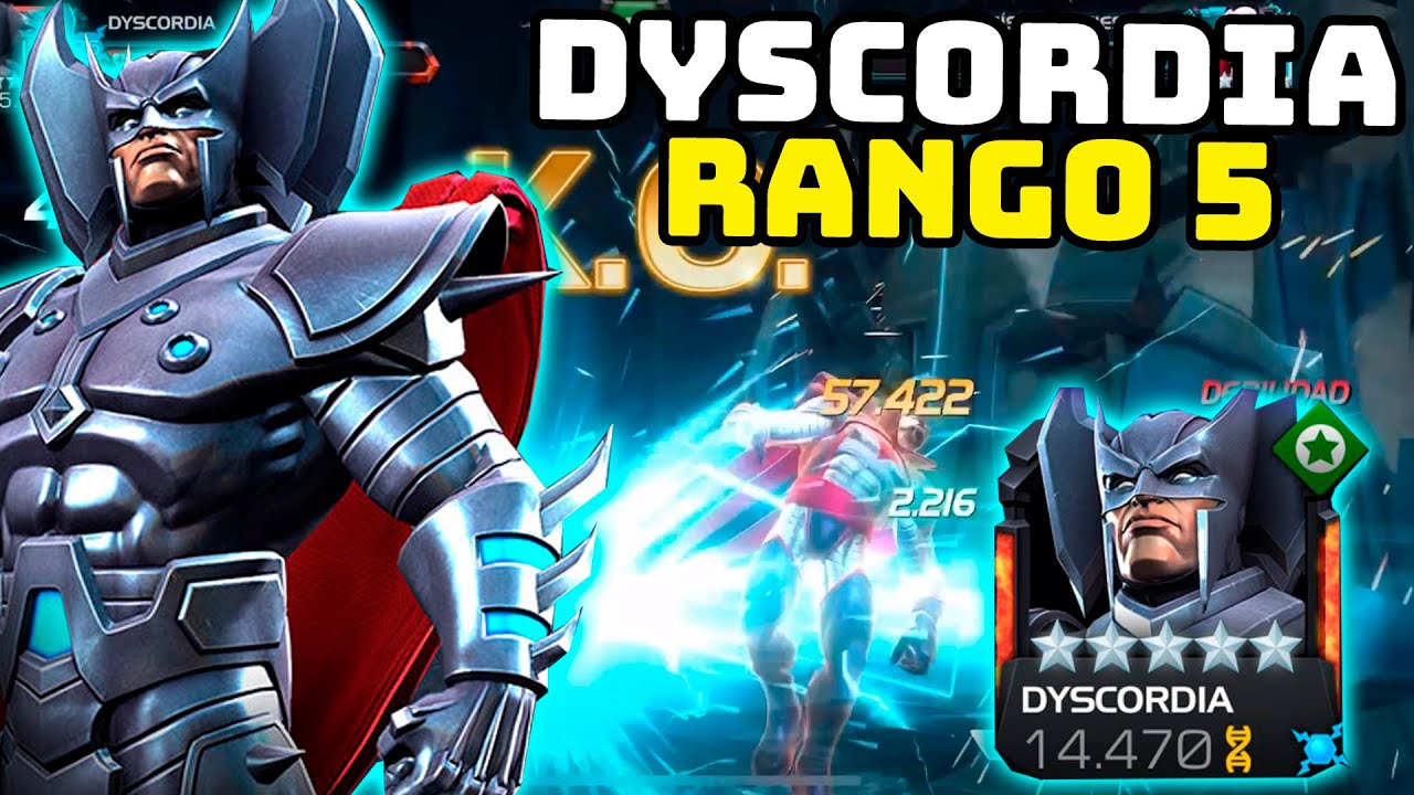¡Dyscordia A Rango 5! El Primer God Tier De 2021 Destrozara MCOC - Potencial De Pelea A Pelea