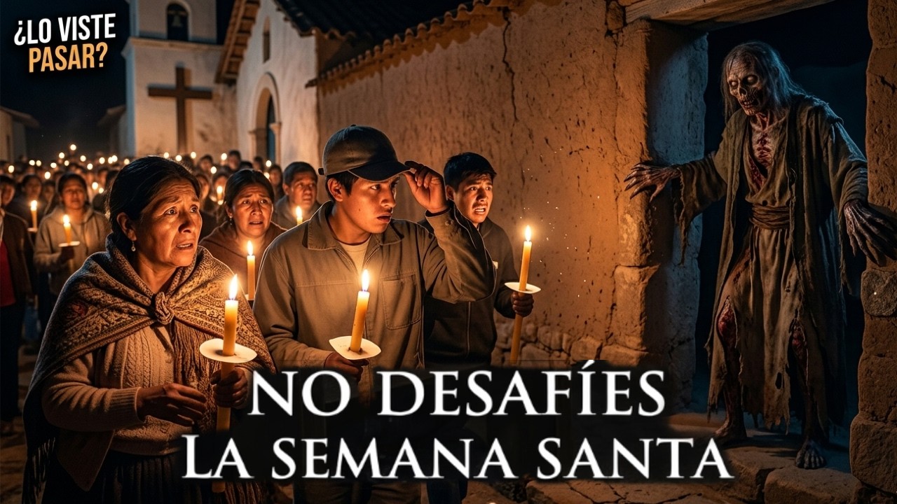 NUNCA SALGAS en SEMANA SANTA: 3 HISTORIAS de TERROR REALES
