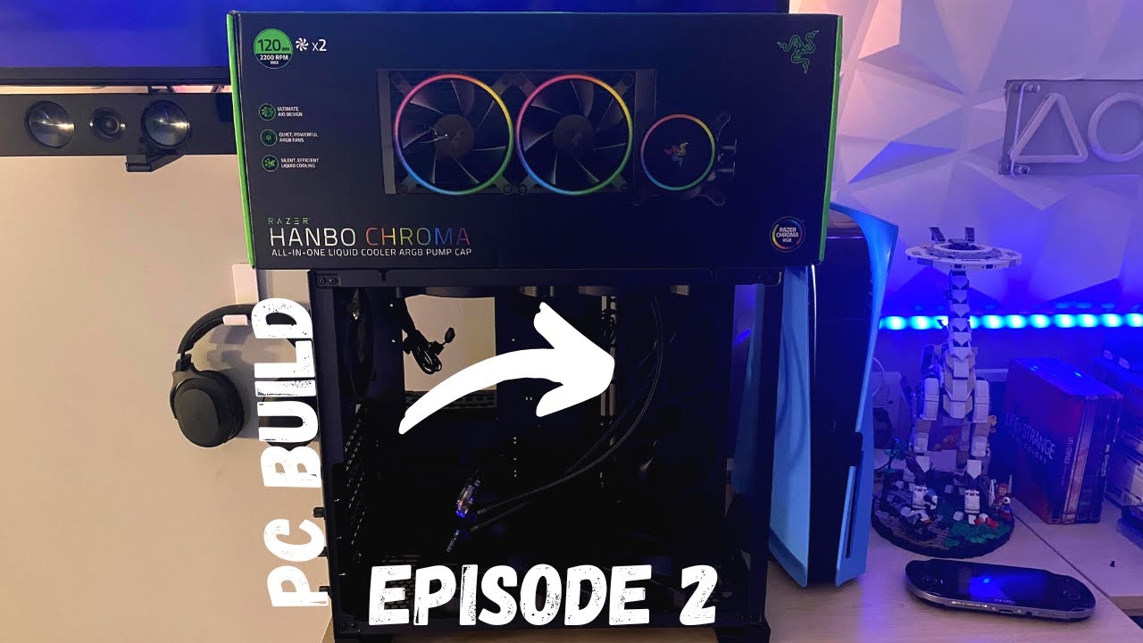 PC BUILD Episode 2 - Razer HANBO Chroma COOLER Unboxing & Install