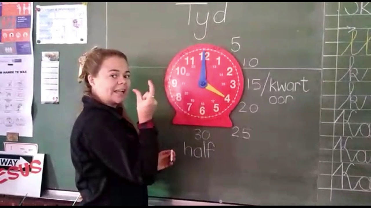 graad 3 Analoog tyd