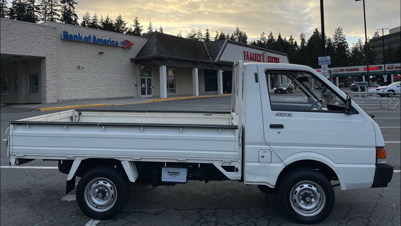 1992 Nissan Vanette Truck diesel 4WD Diesel 2.0L 20,240mi MT5 RHD JDM