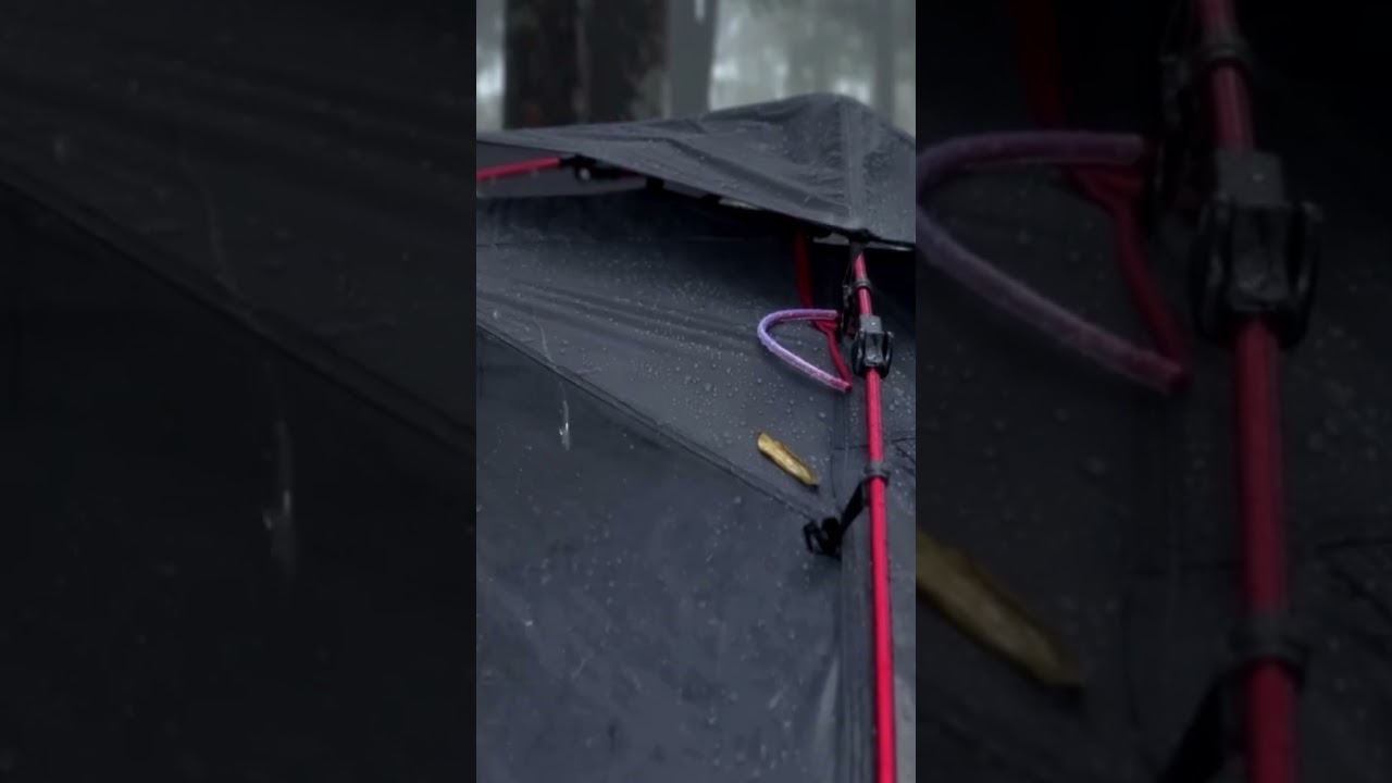 Rain on Tent Sounds For Sleep - Camping in The Rain ASMR 