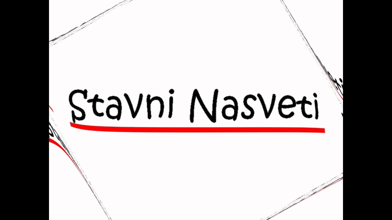 Stavni Nasveti
