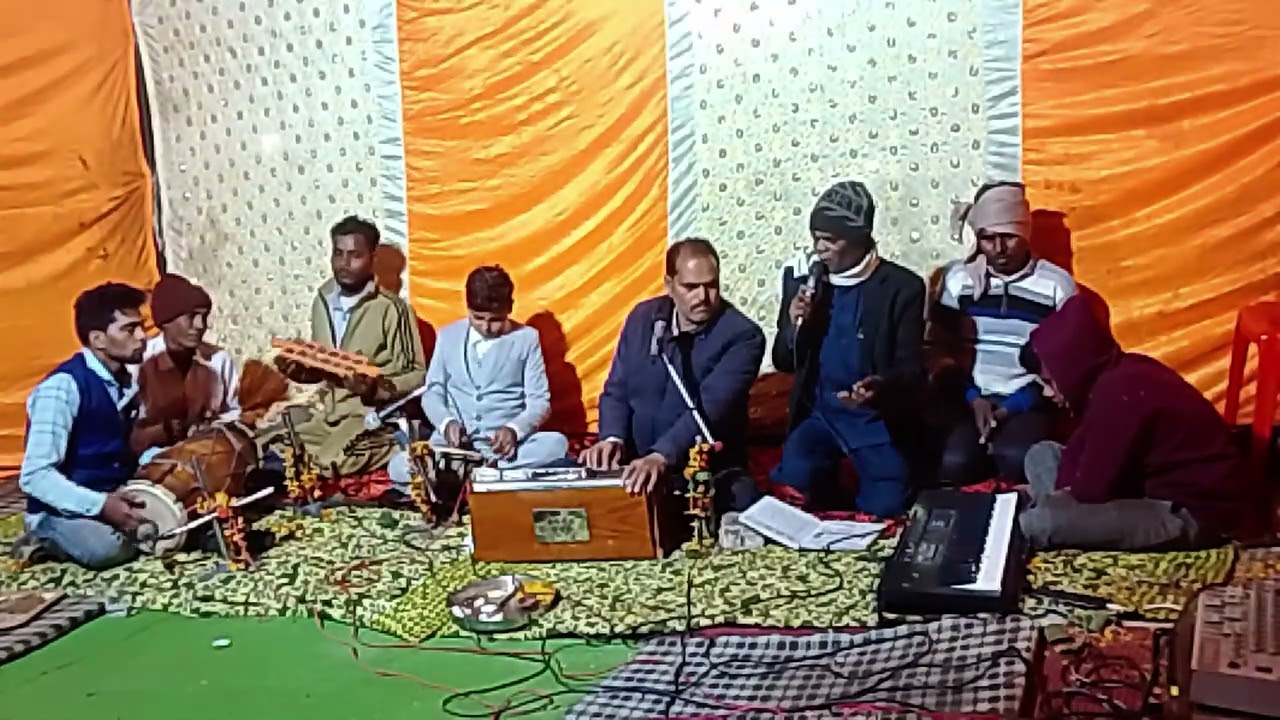 Baba sahab k Hamare gram myapur Ka sam dar program.#bhajanmarg #gammat #sundarkanthmandalchhatarpur 