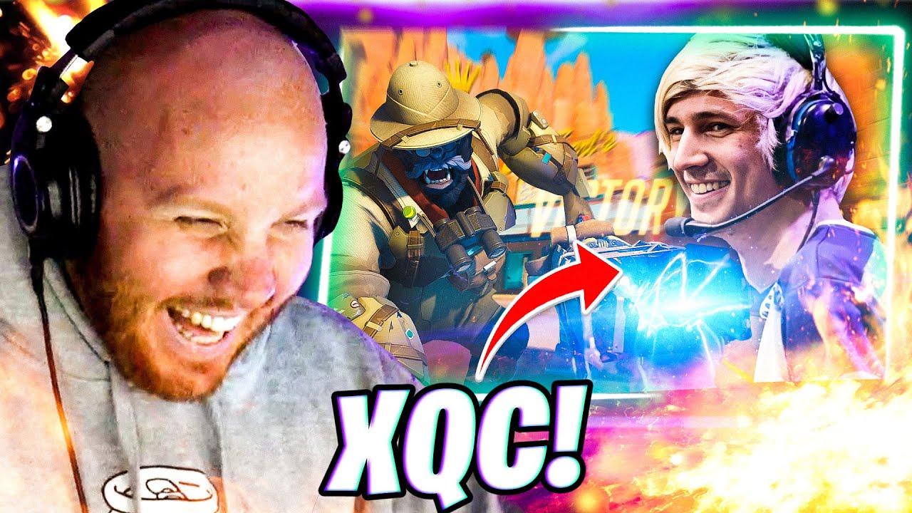 TIMTHETATMAN REACTS TO XQC BEST OVERWATCH MOMENTS