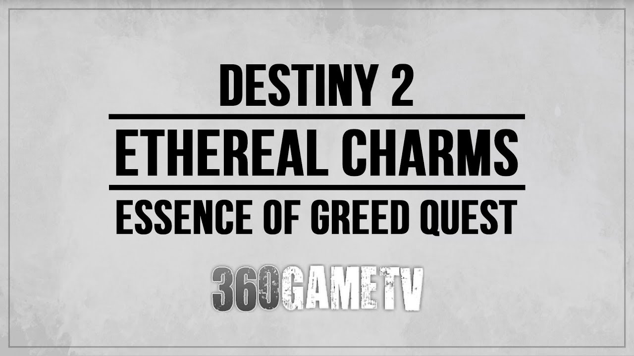 Destiny 2 Ethereal Charms Location - Essence of Greed Quest (Temple of Crota)