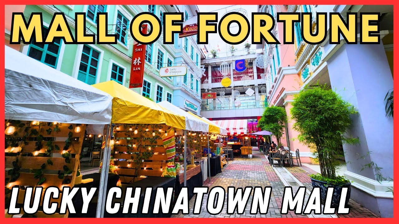 LUCKY CHINATOWN MALL TOUR MANILA CITY 4K UHD