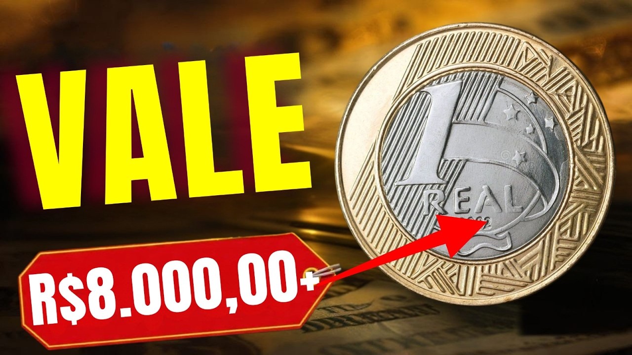 “Essas moedas sujas que podem te deixar rico — valem R$ 8.000,00!” 💰