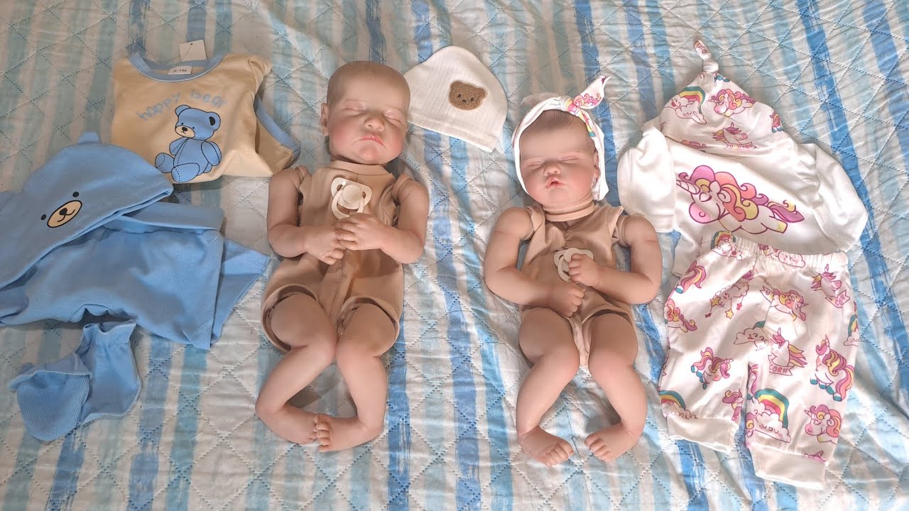 Unboxing kits de Temu para armar + ropa #reborns #bebesreborns