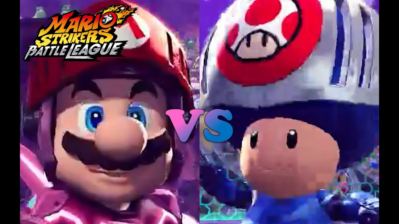 Mario Strikers: Battle League - Strikers Ace Tourney - Mario Sparks vs Toad Heroes (FINAL)