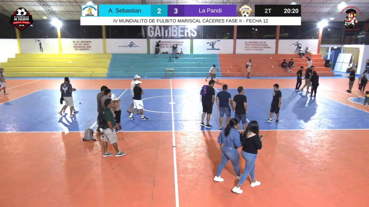 IV MUNDIALITO DE FULBITO MARISCAL CÁCERES: Fase II - Fecha 12