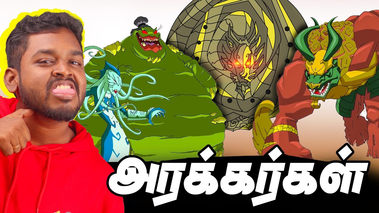 Jackie Chan Adventures 8 அரக்கர்கள் 😈 Powers & Origin Explained in Tamil 