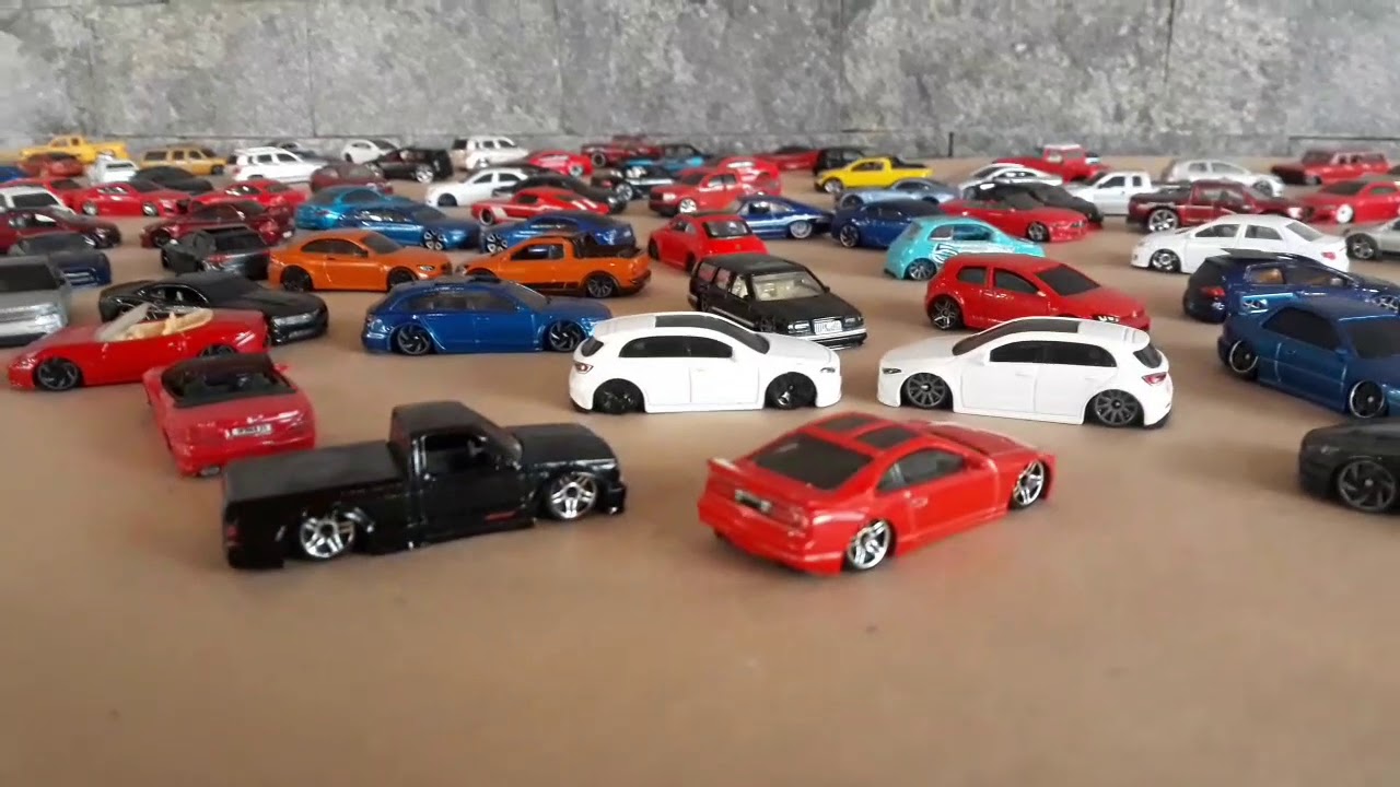 CARRINHOS HOT WHEELS REBAIXADOS SEGUNDO MAIOR ENCONTRO DE MINIATURAS 1/64