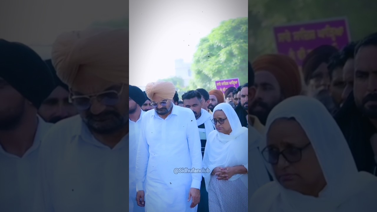 माताजी new post about patiyala Lathi charge 🙏#sidhumoosewala #shorts