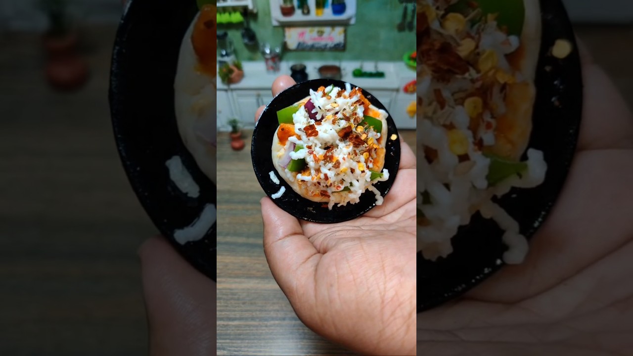 Miniature Cooking Pizza 😍 #shorts #shortsfeed #ytshorts #viralshorts #miniaturecooking
