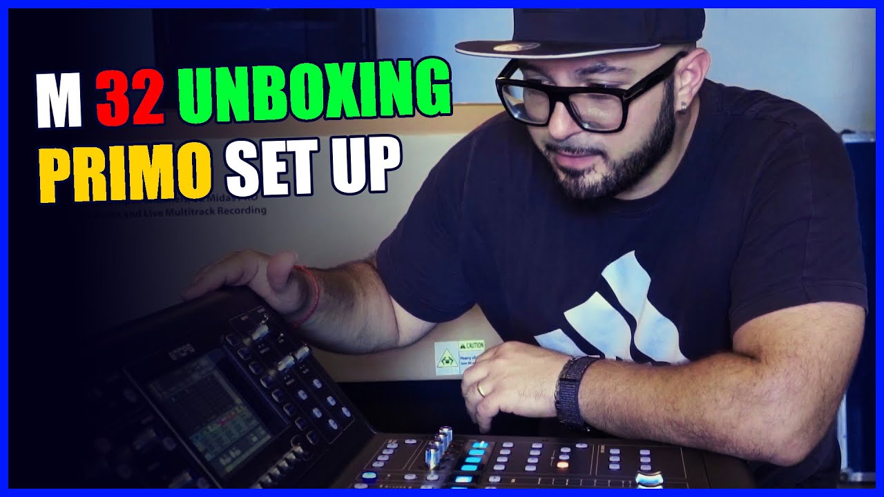 Midas M32 Live Unboxing e Set Up Iniziale