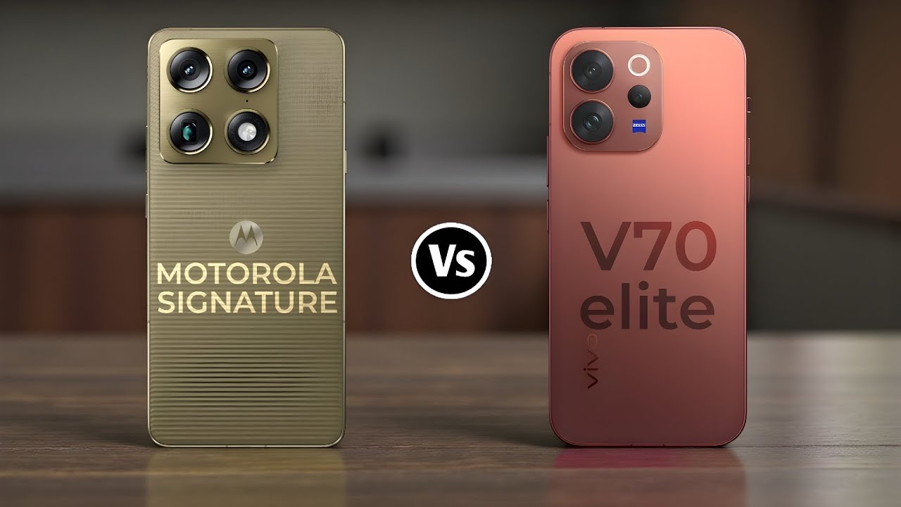 Motorola Signature Vs Vivo V70 Elite
