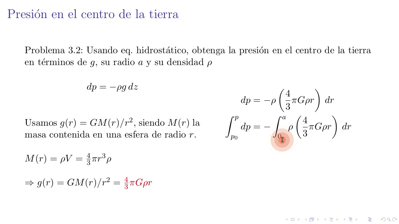 10: Presión atmosférica con variación lineal de temperatura