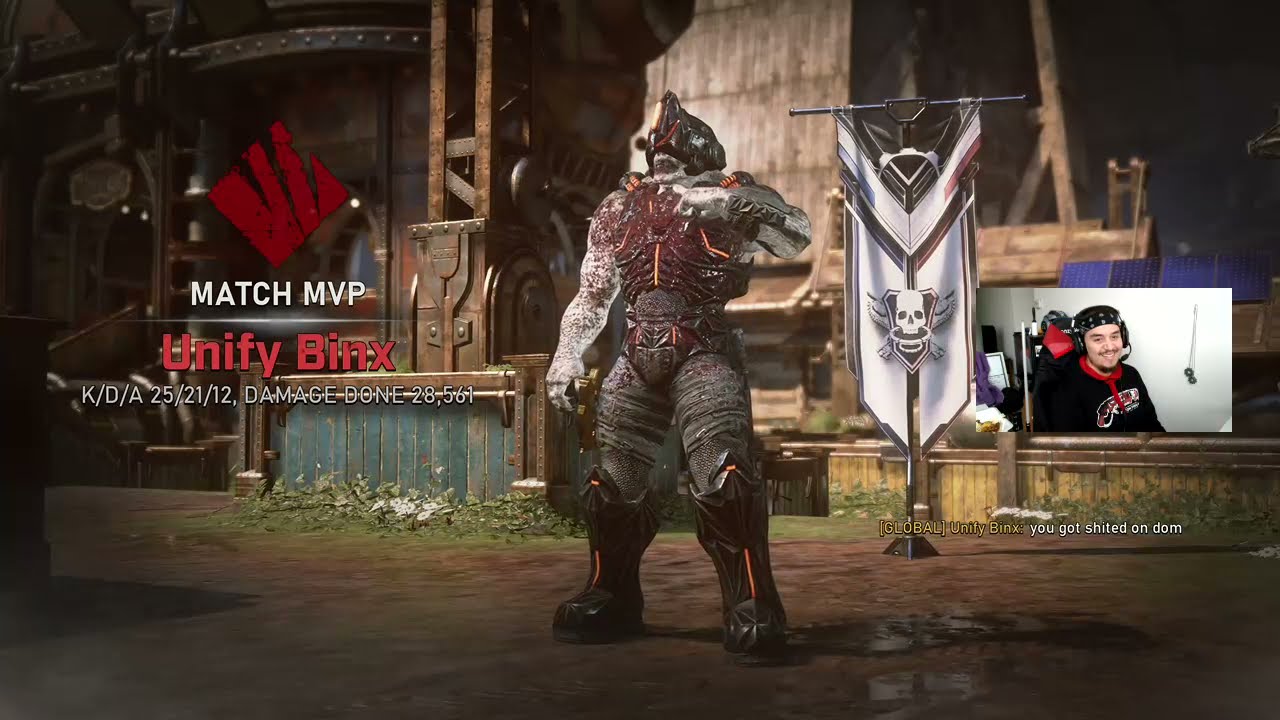 Gears 5 Ranked Control as Black Steel beast rider