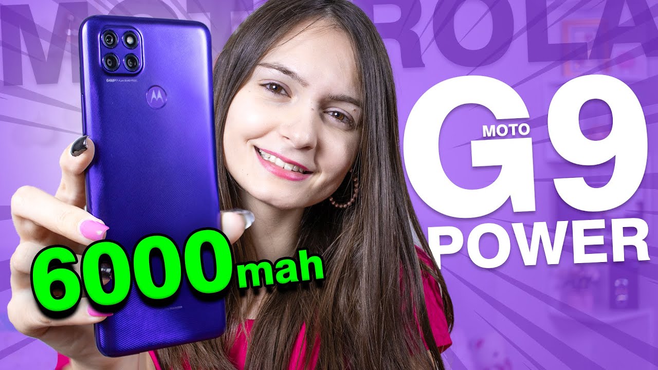 MOTO G9 POWER com 6000MAH de BATERIA e TAMANHO GIGANTE! Unboxing e Impressões!