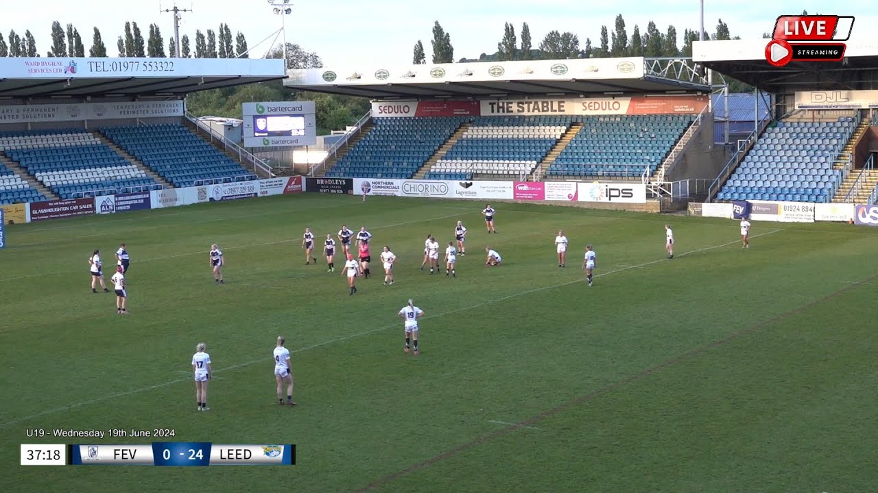 LIVE - Women's U19 Featherstone Rovers V Leeds Rhinos.
