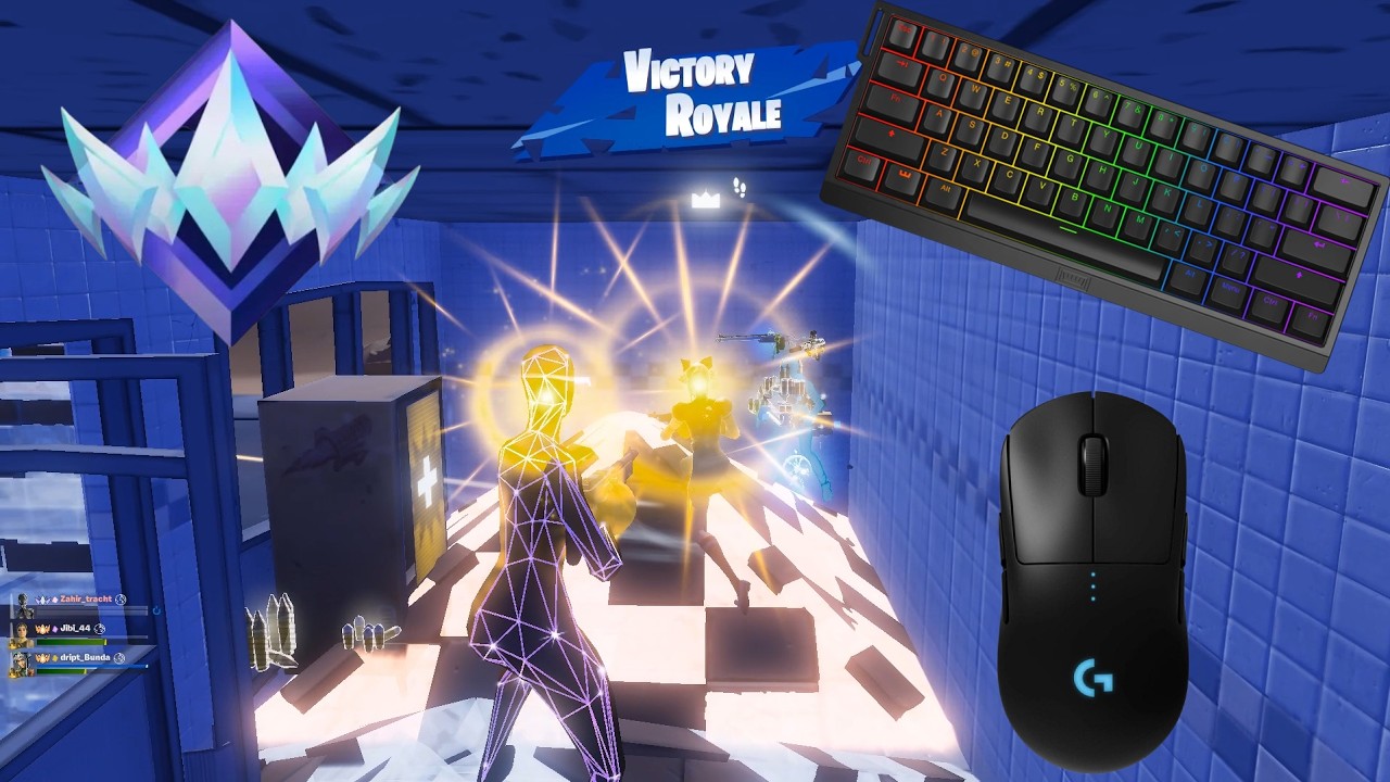 SteelSeries Apex Pro TKL ASMR 😴 Fortnite OG Ranked Reload 🏆 Satisfying Keyboard Fortnite 180 FPS 4K