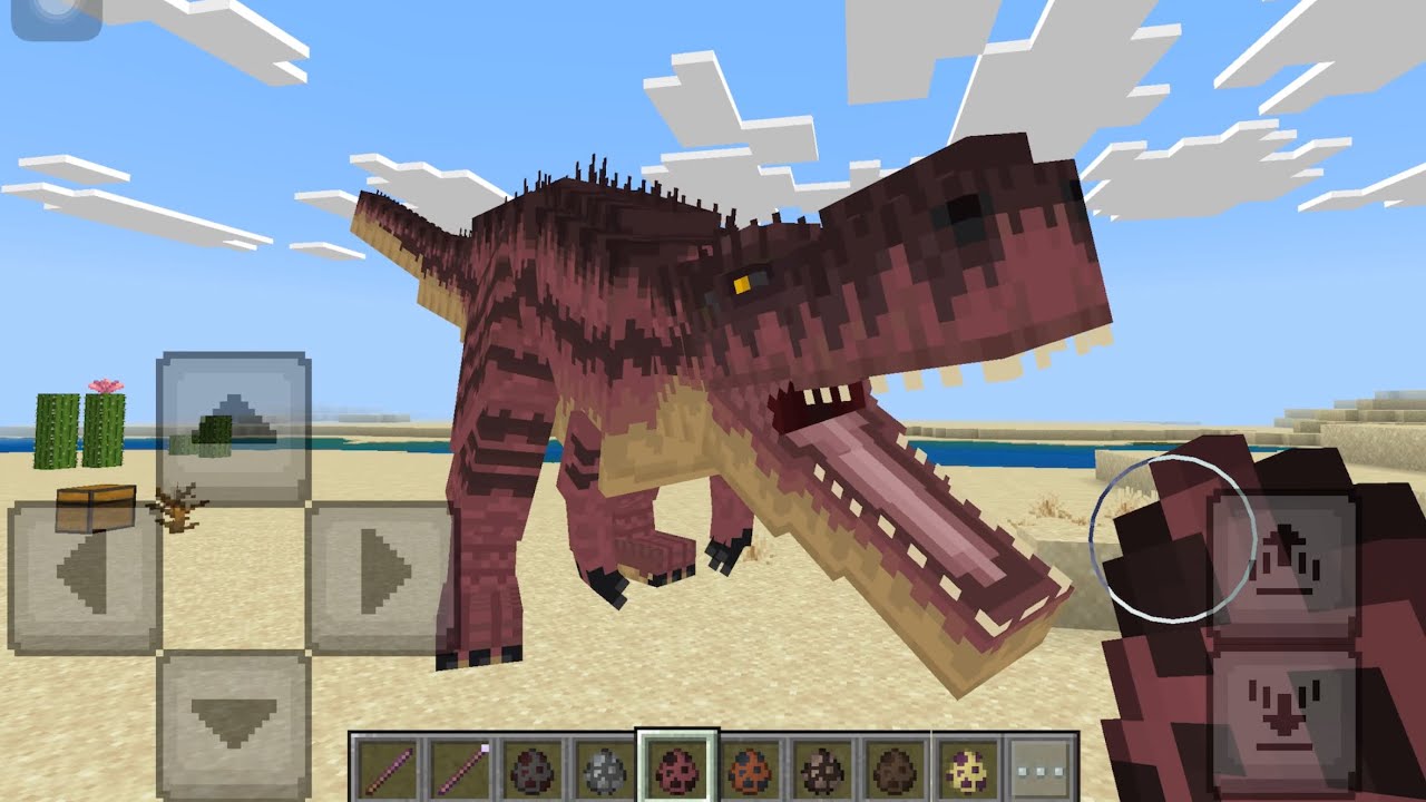 Jurassic World in Minecraft PE