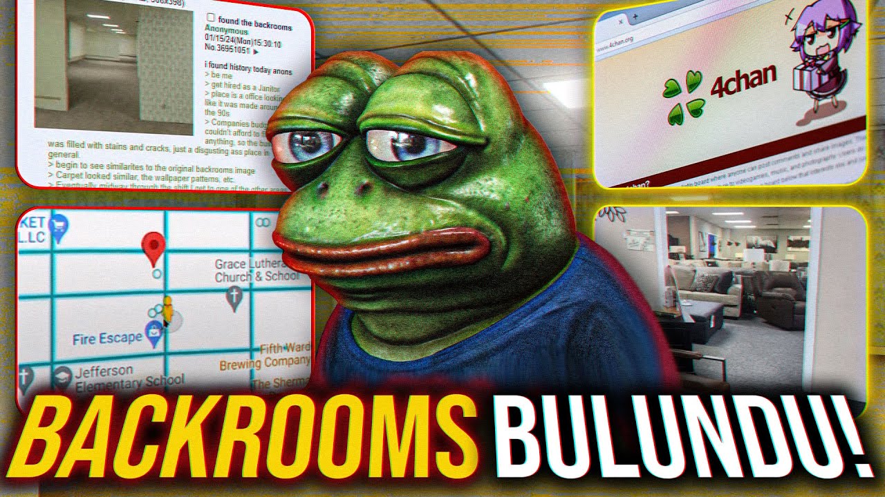 4CHAN BACKROOMS'UN YERİNİ İFŞALADI! İNTERNET GİZEMİ ÇÖZÜLDÜ