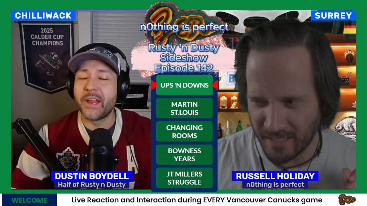 Who stays in Ottawa? | Canucks vs Senators | Rusty 'n Dusty Sideshow | Episode 142