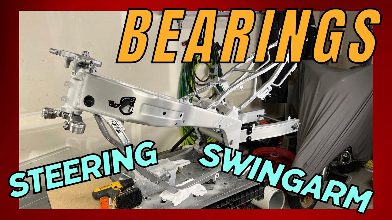 Replacing Swing Arm Bearings | FZR1000 Restoration - EP5