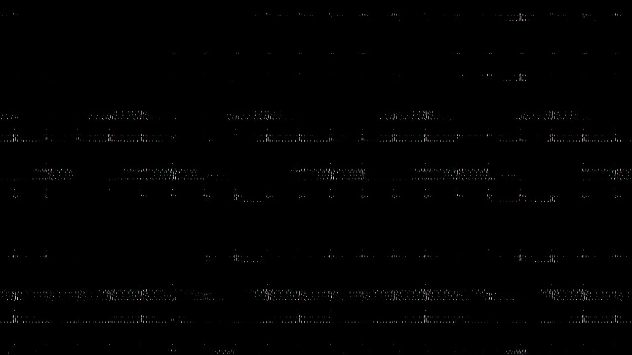 FREE Digital Defect Static TV - Monitor Screen Loop