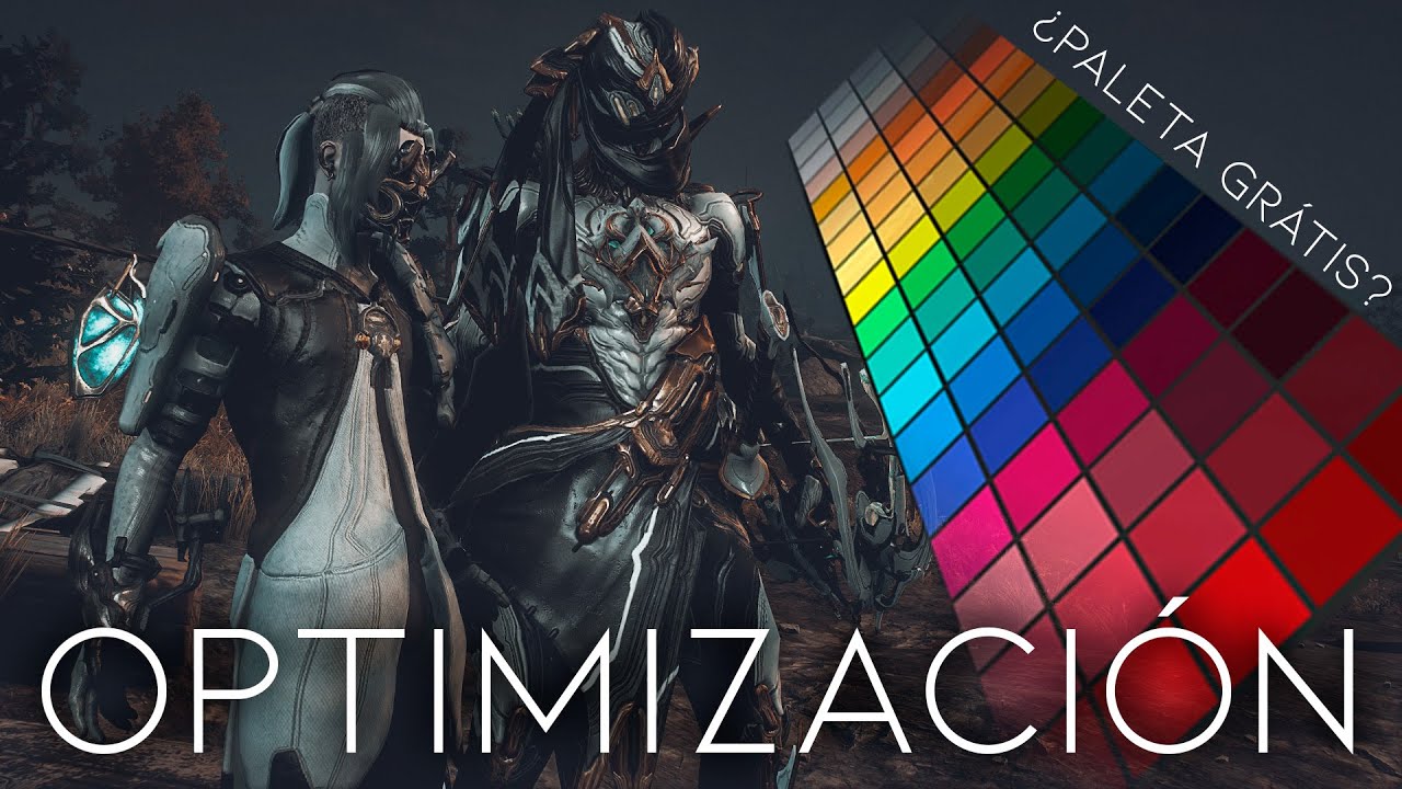 Guía de optimización gráfica | ANTES DE COMPRAR paletas de colores, mirá este video | TennoCon 2022
